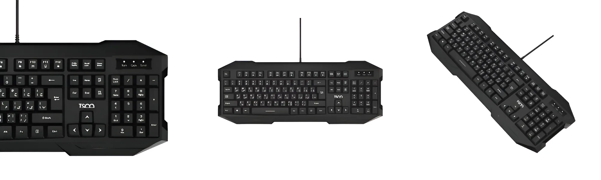 کیبورد تسکو مدل TK 8041 مناسب کاربری روزانه و اداری