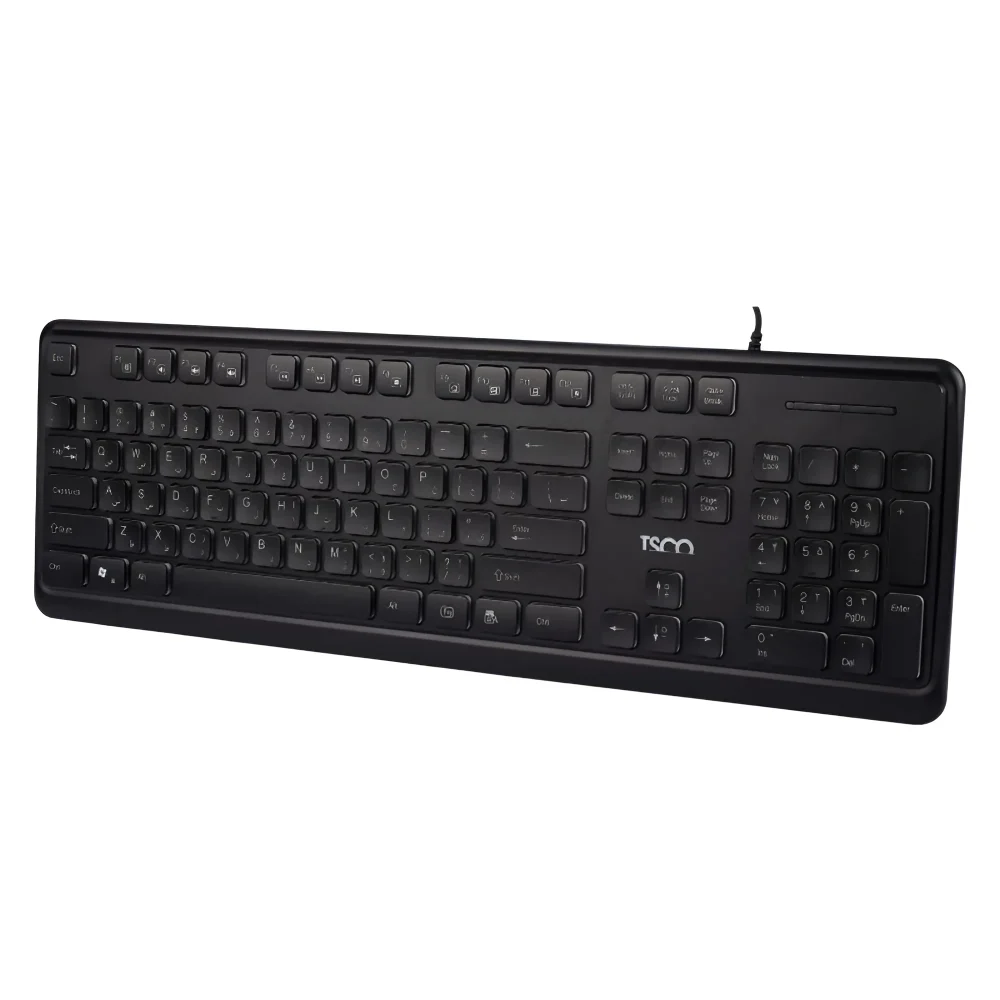 صفحه کلید سیمی تسکو مدل TK 8046 با رابط USB