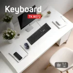 کیبورد تسکو TK 8072 مناسب استفاده اداری و خانگی