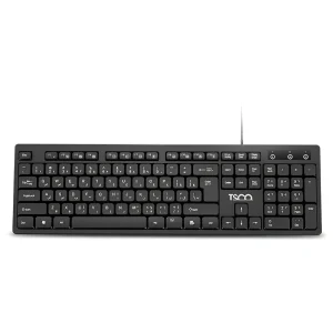 کیبورد تسکو مدل TK 8072 با طراحی Full Size و اتصال USB
