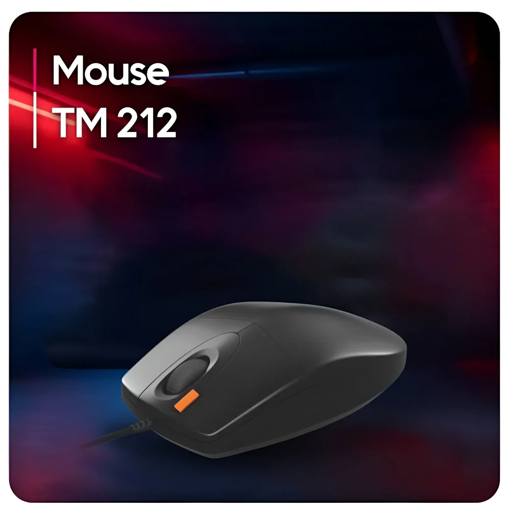 ماوس تسکو TM 212 با بدنه ABS و طراحی کاربردی