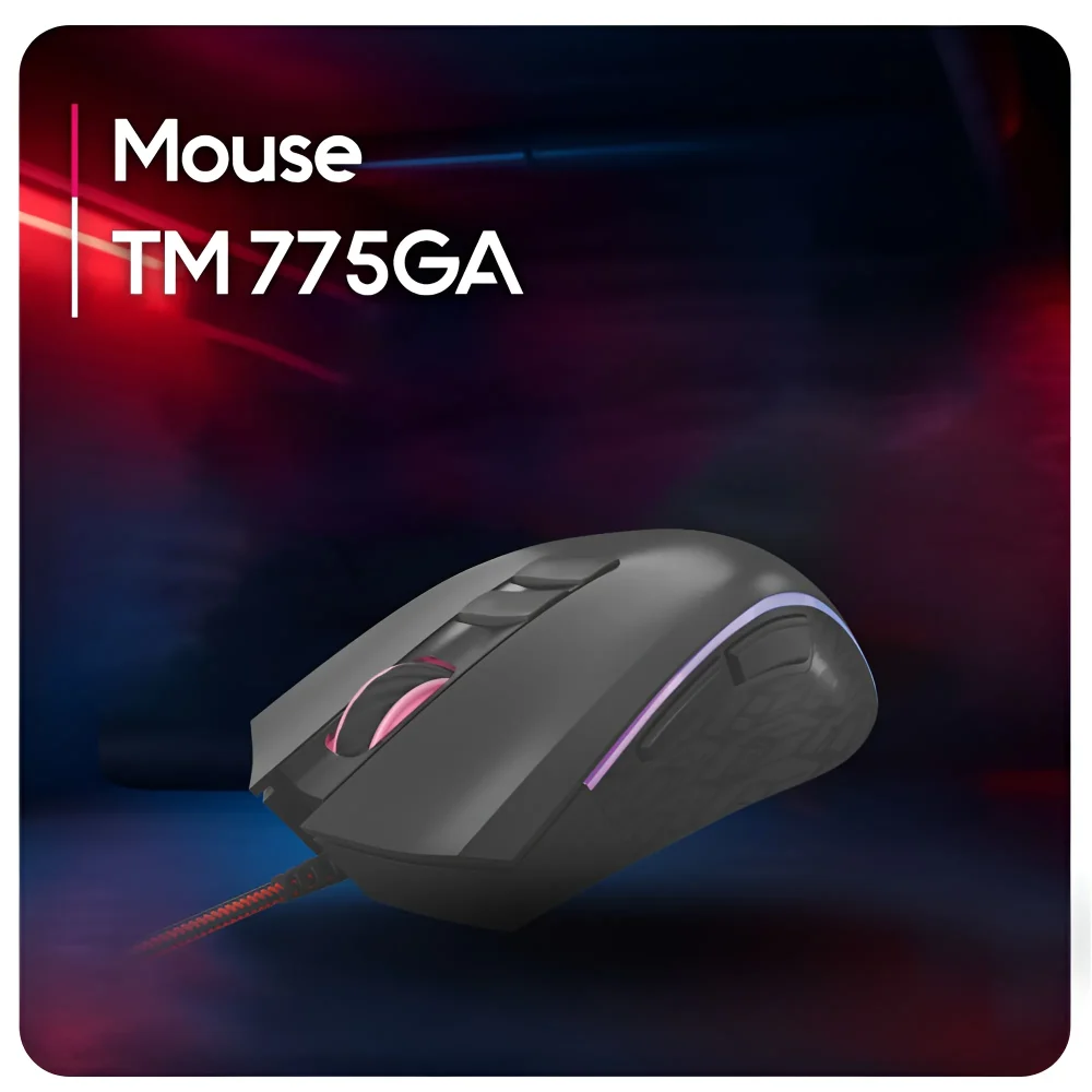ماوس تسکو TM 775GA با طراحی مدرن و هفت کلید