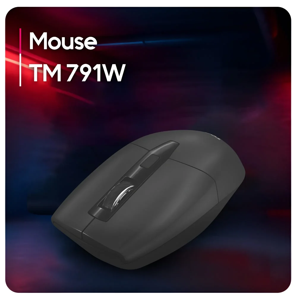 ماوس بی سیم تسکو TM 791W با فرم مناسب قرارگیری دست