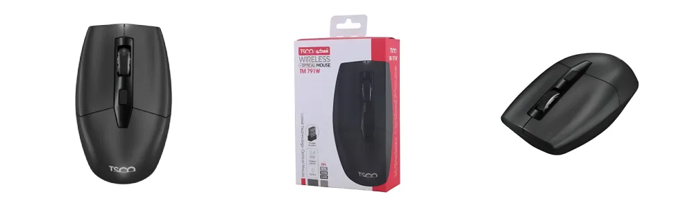 ماوس بی سیم تسکو مدل TM791 با کیفیت ساخت بالا و طراحی ارگونومیک