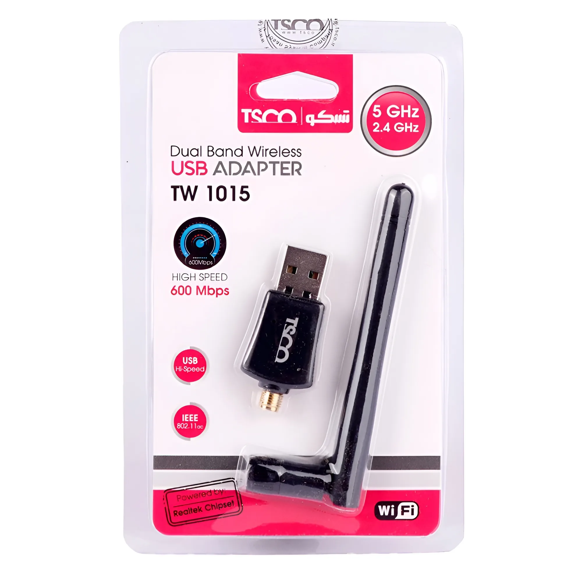 نمای کلی کارت شبکه USB تسکو مدل TW 1015