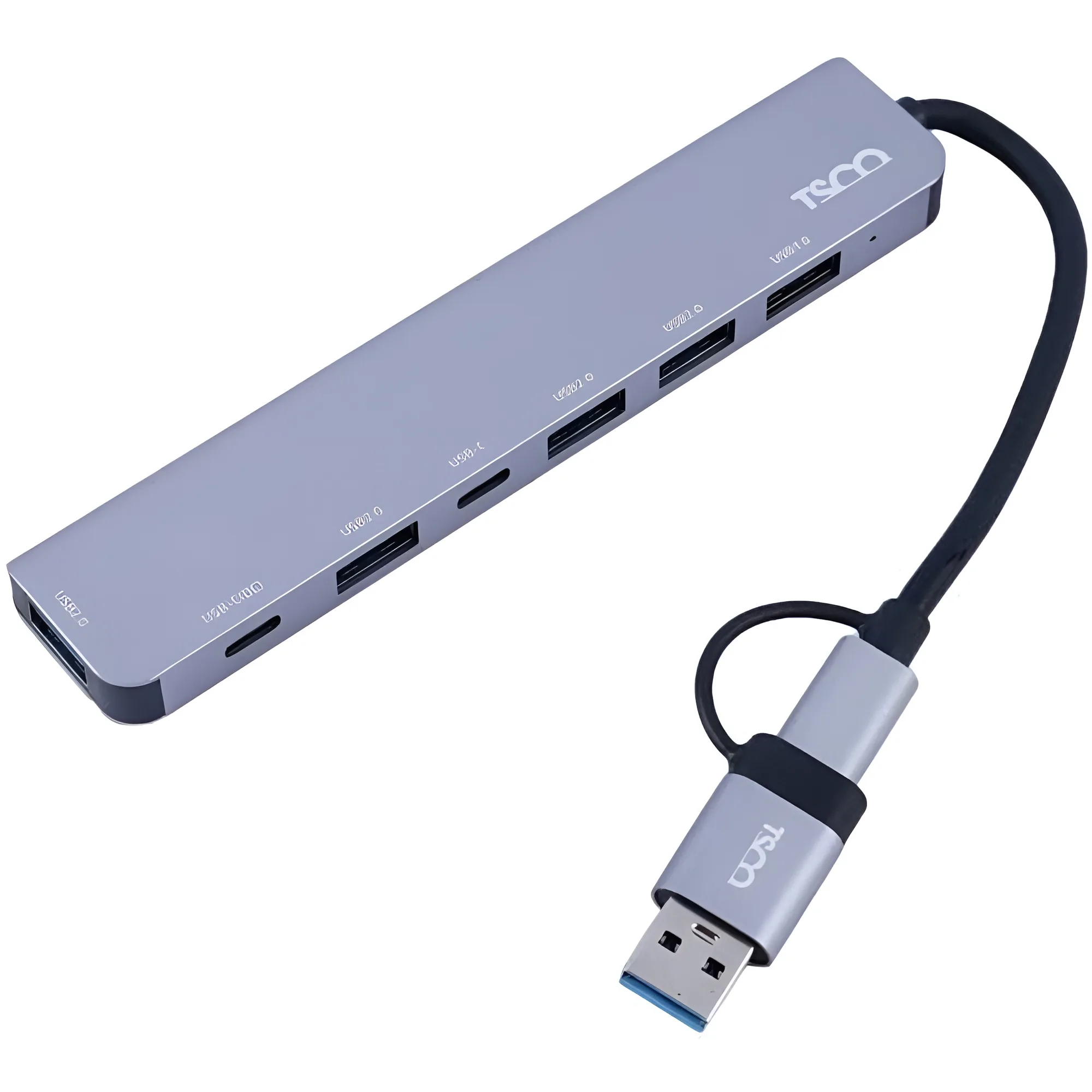 هاب USB 3.0 تسکو مدل THU 1148 با 7 پورت برای اتصال همزمان تجهیزات جانبی