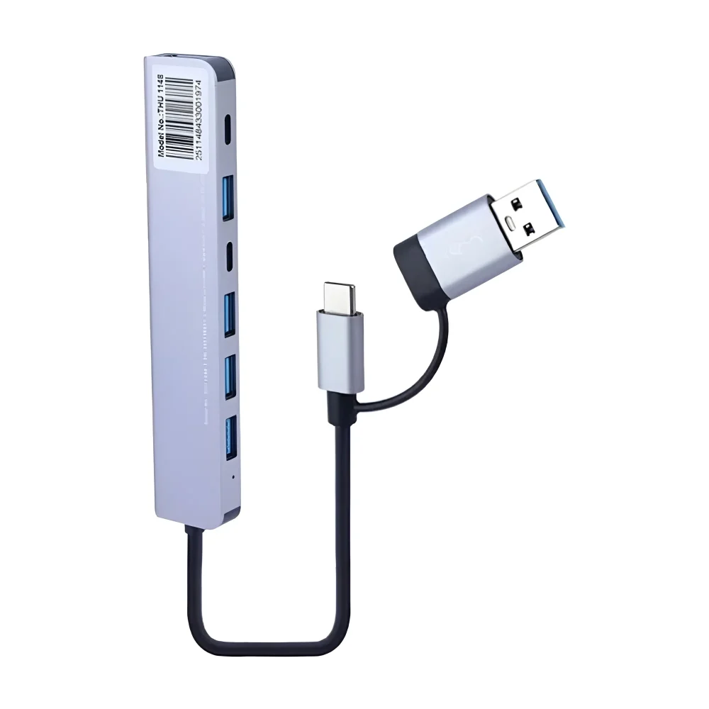 هاب USB تسکو مدل THU 1148 به همراه دو پورت USB Type-C برای اتصال تجهیزات سازگار