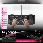 تمامی کلید های کیبورد تسکو مدل TK 8041 به همراه کلید های میانبر