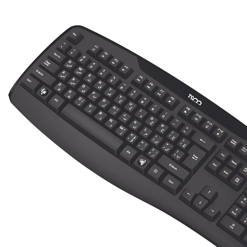 صفحه کلید تسکو مدل TK 8043 با طراحی کامل و نام پد عددی