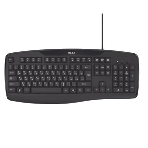 کیبورد تسکو مدل TK 8043 با ساختار ممبران و حروف فارسی