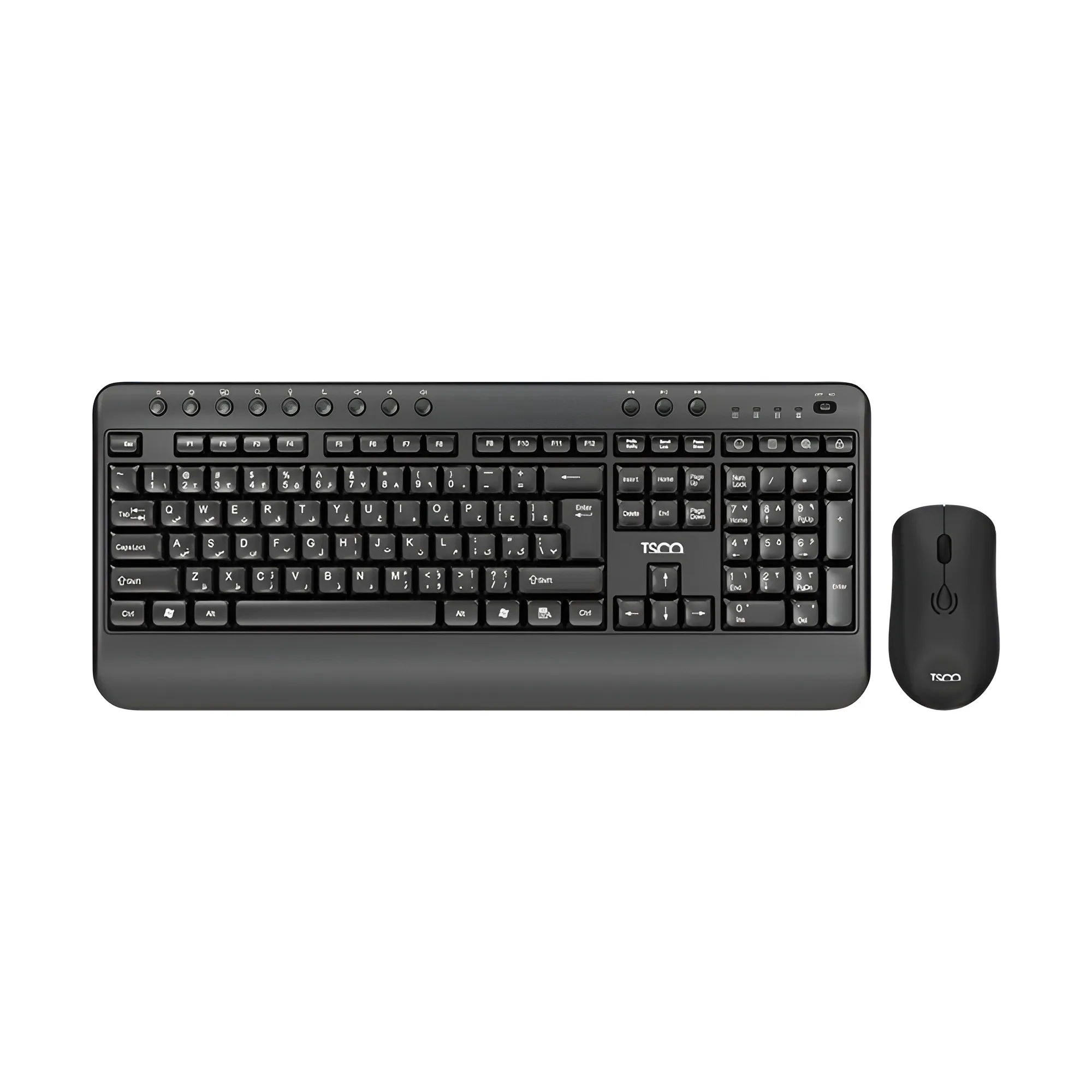 ست ماوس و کیبورد تسکو TKM 7029W با طراحی کاربری