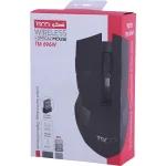 ماوس بی سیم تسکو مدل TM 696W با طراحی کامل بدنه و ظاهر ساده